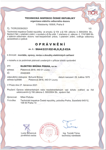 Certifikát